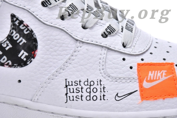Top Version Nike Air Force 1 Low Just Do It Pack White/Black AR7719-100 - Image 10