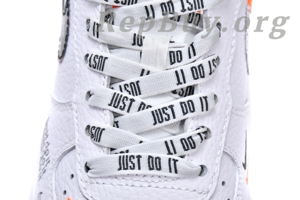 Top Version Nike Air Force 1 Low Just Do It Pack White/Black AR7719-100 - Image 12