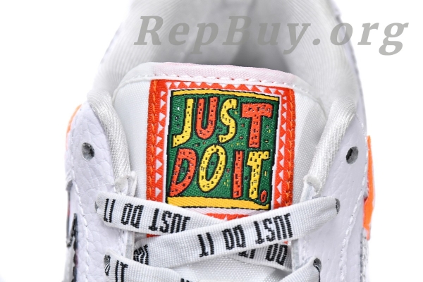 Top Version Nike Air Force 1 Low Just Do It Pack White/Black AR7719-100 - Image 11
