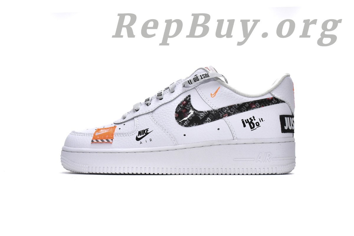 Best Top Version Nike Air Force 1 Low Just Do It Pack White/Black AR7719-100 Replica