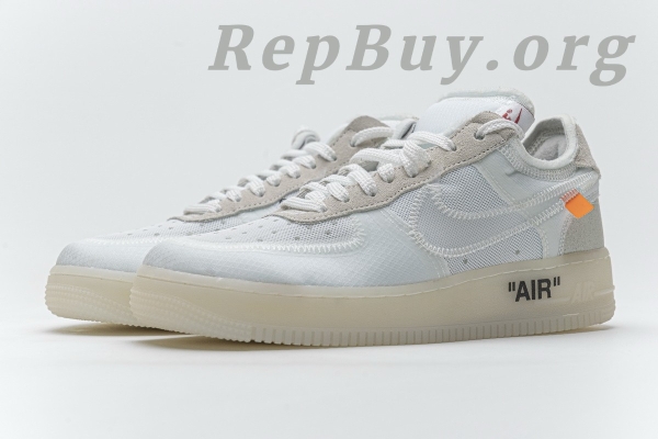 Top Version Nike Air Force 1 Low Off-White AO4606-100 - 图片 4