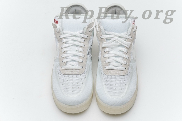 Top Version Nike Air Force 1 Low Off-White AO4606-100 - 图片 6