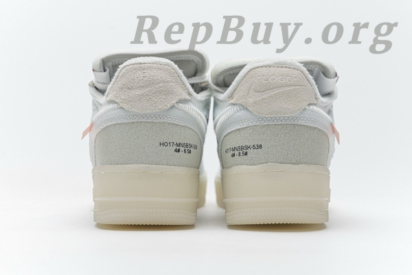 Top Version Nike Air Force 1 Low Off-White AO4606-100 - 图片 8