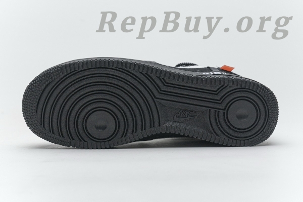 Top Version Nike Air Force 1 Low Off-White Black White AO4606-001 - Image 5
