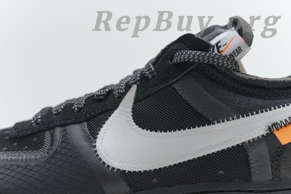 Top Version Nike Air Force 1 Low Off-White Black White AO4606-001 - Image 12