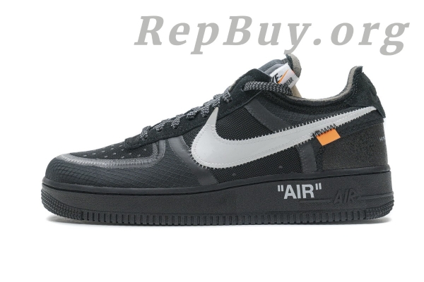 Top Version Nike Air Force 1 Low Off-White Black White AO4606-001