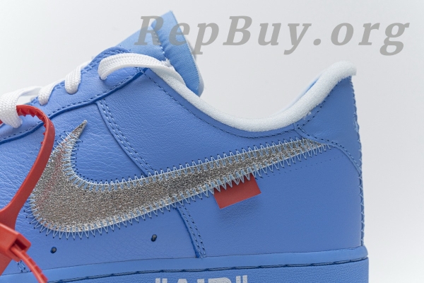 Top Version Nike Air Force 1 Low Off-White MCA University Blue CI1173-400 - Image 15