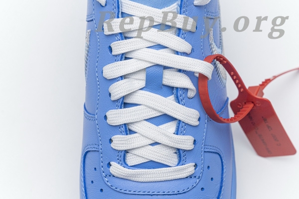 Top Version Nike Air Force 1 Low Off-White MCA University Blue CI1173-400 - Image 10