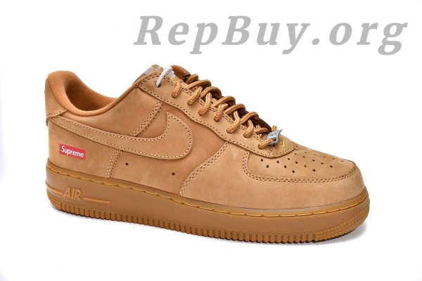 Top Version Nike Air Force 1 Low SPS upreme Wheat DN1555-200 - 图片 4