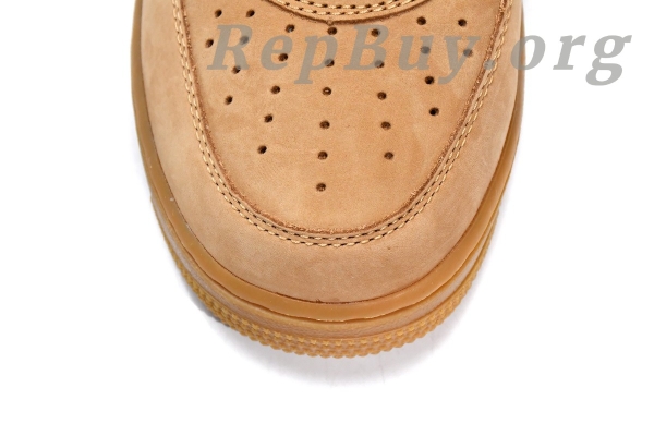 Top Version Nike Air Force 1 Low SPS upreme Wheat DN1555-200 - 图片 13