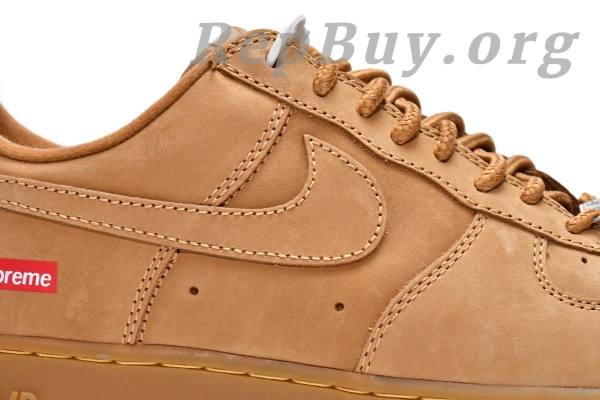 Top Version Nike Air Force 1 Low SPS upreme Wheat DN1555-200 - 图片 8