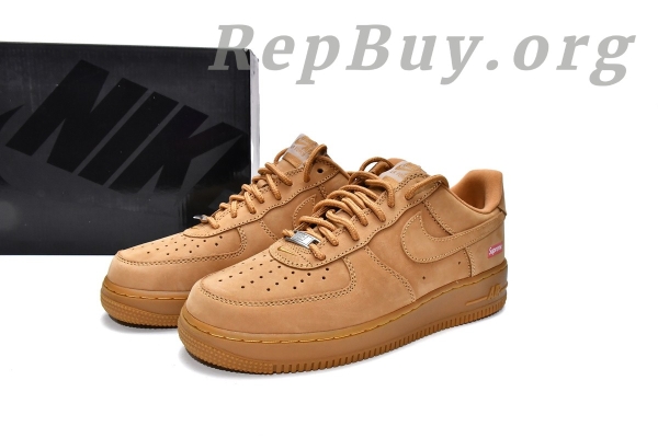 Top Version Nike Air Force 1 Low SPS upreme Wheat DN1555-200 - 图片 19