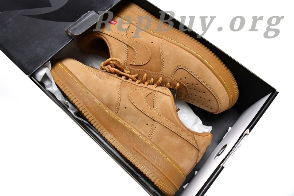 Top Version Nike Air Force 1 Low SPS upreme Wheat DN1555-200 - 图片 18