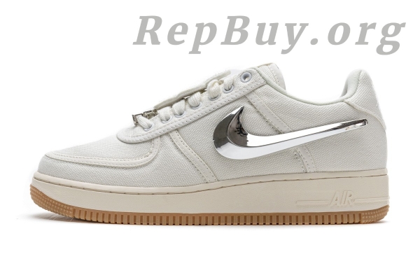 Top Version Nike Air Force 1 Low Travis Scott Sail AQ4211-101 - 图片 2
