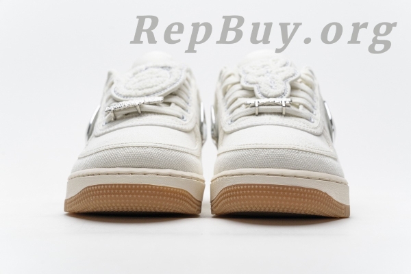 Top Version Nike Air Force 1 Low Travis Scott Sail AQ4211-101 - 图片 5