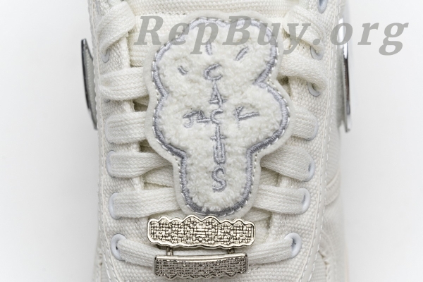 Top Version Nike Air Force 1 Low Travis Scott Sail AQ4211-101 - 图片 11