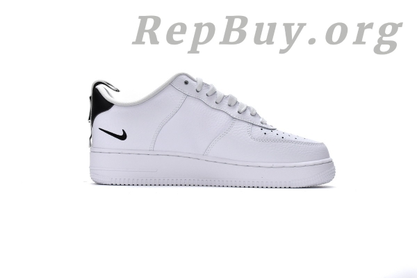Top Version Nike Air Force 1 Low Utility White Black AJ7747-100 - 图片 3