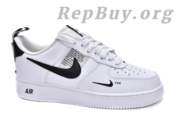Top Version Nike Air Force 1 Low Utility White Black AJ7747-100 - 图片 4
