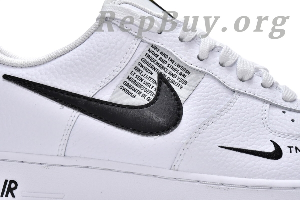 Top Version Nike Air Force 1 Low Utility White Black AJ7747-100 - 图片 8
