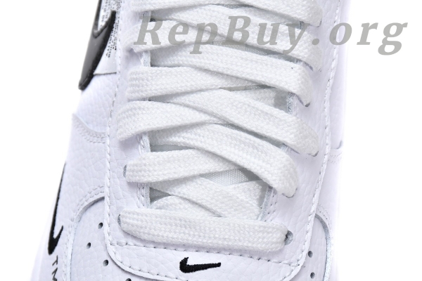 Top Version Nike Air Force 1 Low Utility White Black AJ7747-100 - 图片 12