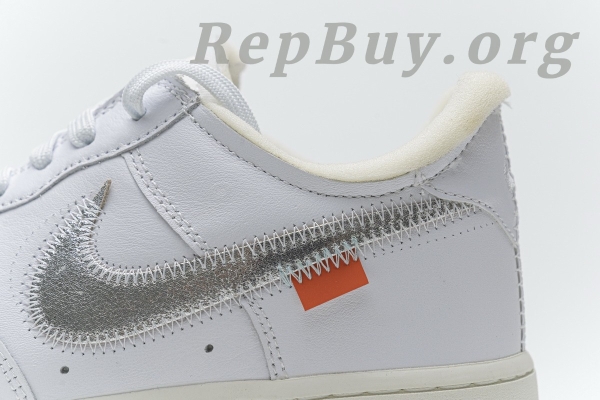 Top Version Nike Air Force 1 Low Virgil Abloh Off-White (AF100) AO4297-100 - Image 12
