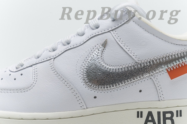 Top Version Nike Air Force 1 Low Virgil Abloh Off-White (AF100) AO4297-100 - Image 10