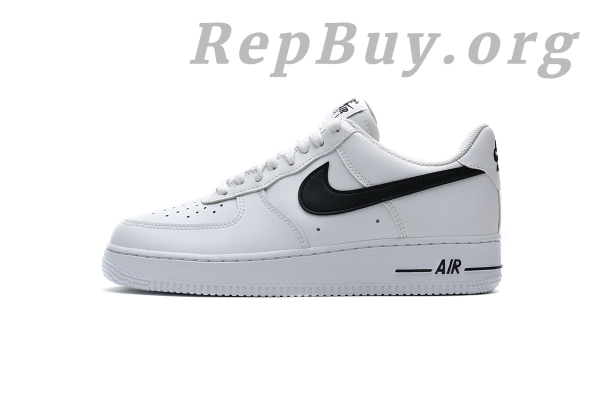Top Version Nike Air Force 1 Low White Black (2020) CJ0952-100 - 图片 2