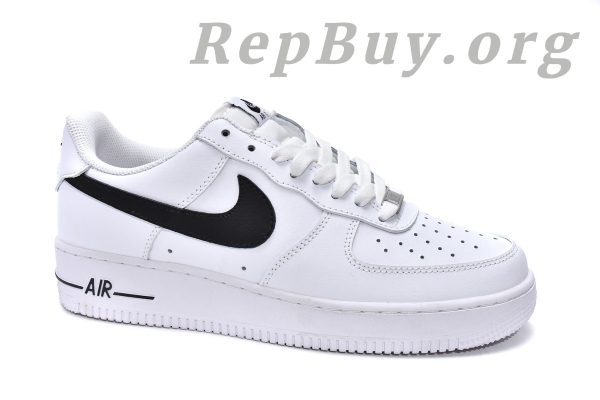 Top Version Nike Air Force 1 Low White Black (2020) CJ0952-100 - 图片 4