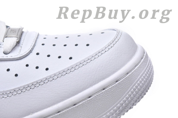 Top Version Nike Air Force 1 Low White Black (2020) CJ0952-100 - 图片 9