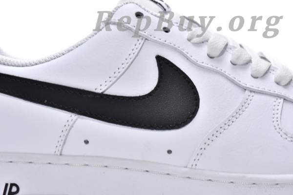 Top Version Nike Air Force 1 Low White Black (2020) CJ0952-100 - 图片 8