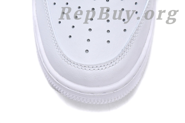 Top Version Nike Air Force 1 Low White Black (2020) CJ0952-100 - 图片 14
