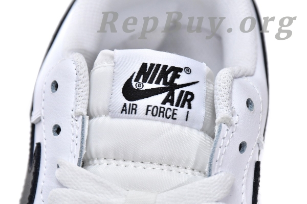 Top Version Nike Air Force 1 Low White Black (2020) CJ0952-100 - 图片 12