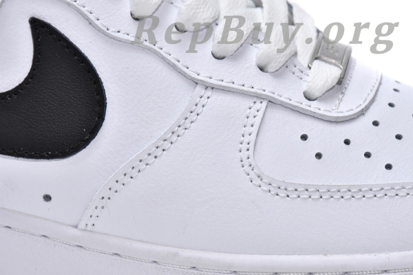 Top Version Nike Air Force 1 Low White Black (2020) CJ0952-100 - 图片 11