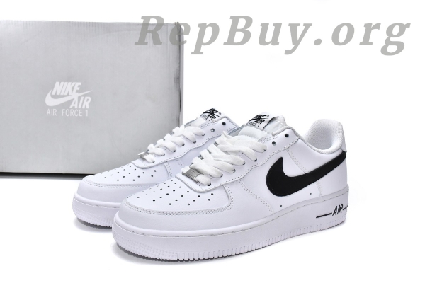 Top Version Nike Air Force 1 Low White Black (2020) CJ0952-100 - 图片 16