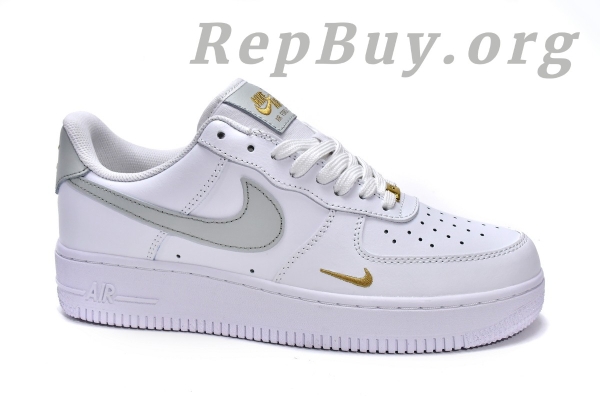 Top Version Nike Air Force 1 Low White Grey Gold (W) CZ0270-106 - Image 4