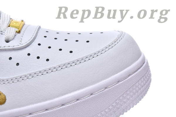 Top Version Nike Air Force 1 Low White Grey Gold (W) CZ0270-106 - Image 14