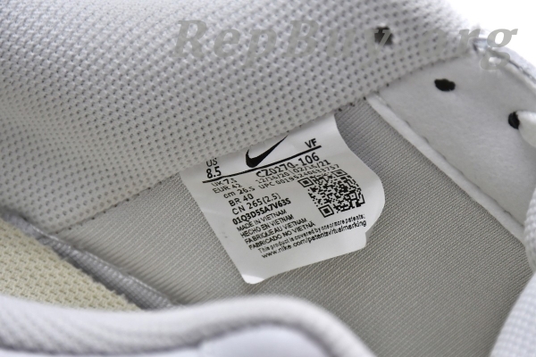 Top Version Nike Air Force 1 Low White Grey Gold (W) CZ0270-106 - Image 11