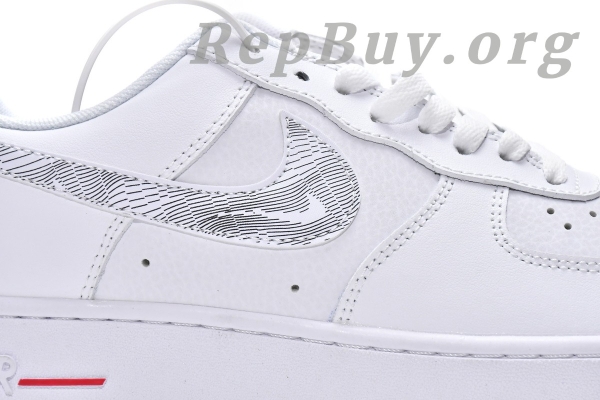 Top Version Nike Air Force 1 Low Topography Pack White University Red DH3941-100 - Image 8