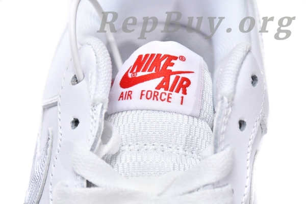 Top Version Nike Air Force 1 Low Topography Pack White University Red DH3941-100 - Image 11