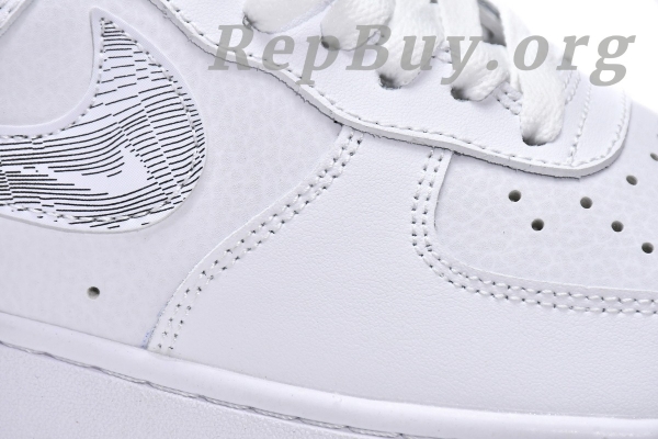 Top Version Nike Air Force 1 Low Topography Pack White University Red DH3941-100 - Image 10