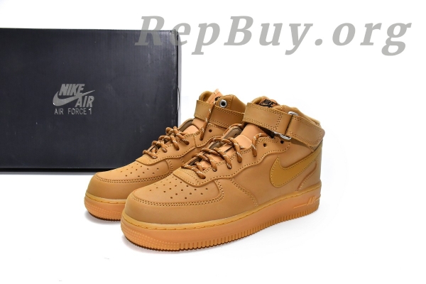 Top Version Nike Air Force 1 Mid '07 Flax (2022) DJ9158-200 - 图片 19