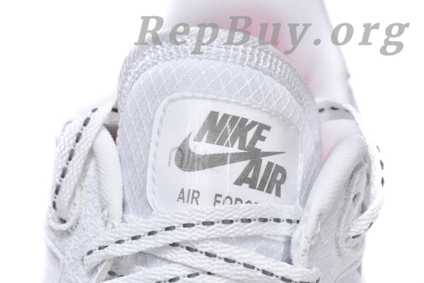 Top Version Nike Air Force 1 React White Light Bone CQ8879-100 - 图片 11