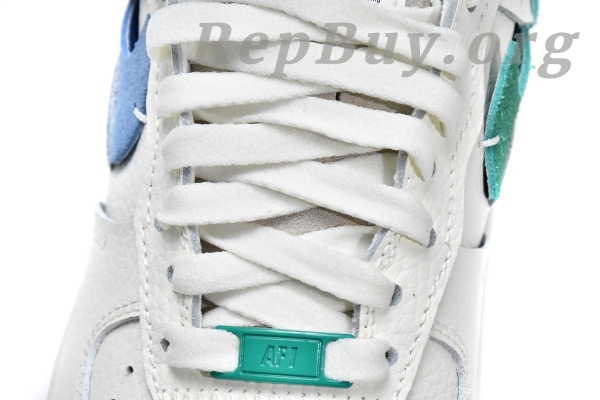 Top Version Nike Air Force 1 Vandalized Sail Mystic Green (W) BV0740-100 - Image 11