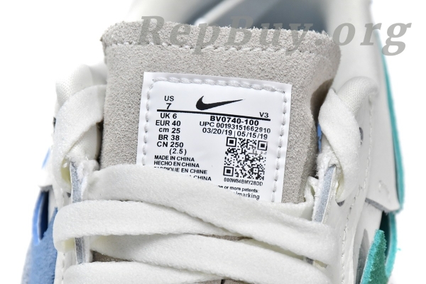 Top Version Nike Air Force 1 Vandalized Sail Mystic Green (W) BV0740-100 - Image 10