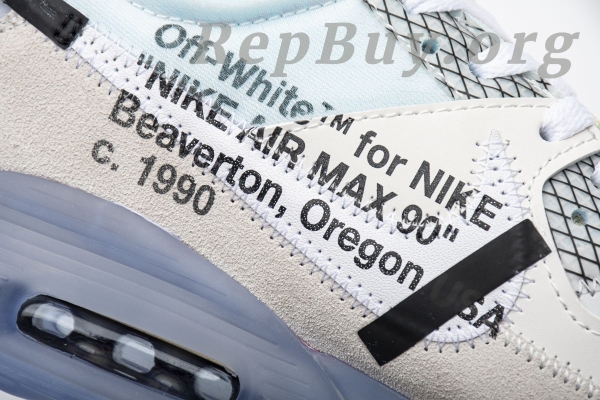 Nike Air Max 90 OFF-WHITE AA7293-100 - 图片 15