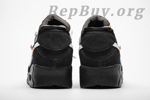 Nike Air Max 90 OFF-WHITE Black AA7293-001 - 图片 7