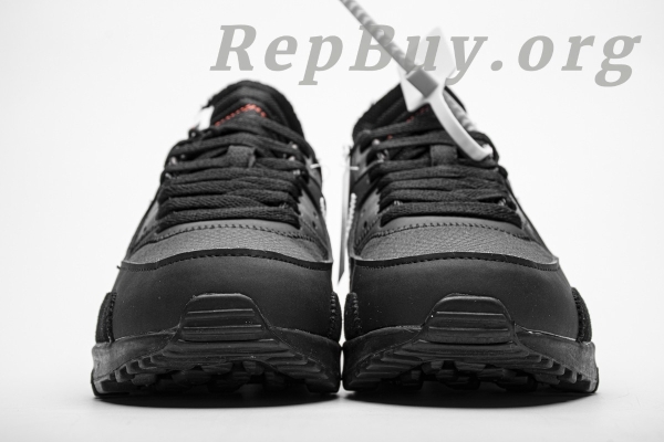 Nike Air Max 90 OFF-WHITE Black AA7293-001 - 图片 8