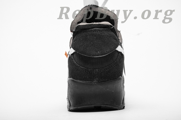 Nike Air Max 90 OFF-WHITE Black AA7293-001 - 图片 10
