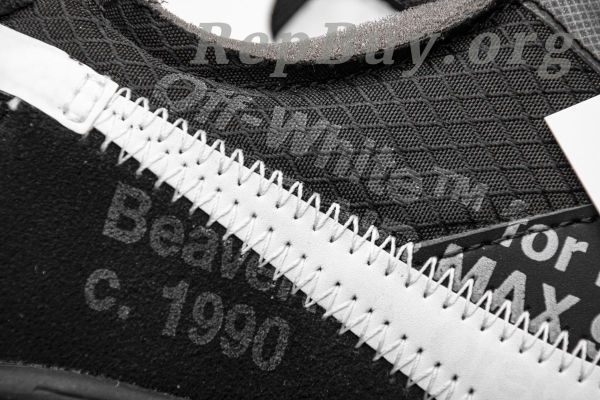 Nike Air Max 90 OFF-WHITE Black AA7293-001 - 图片 22