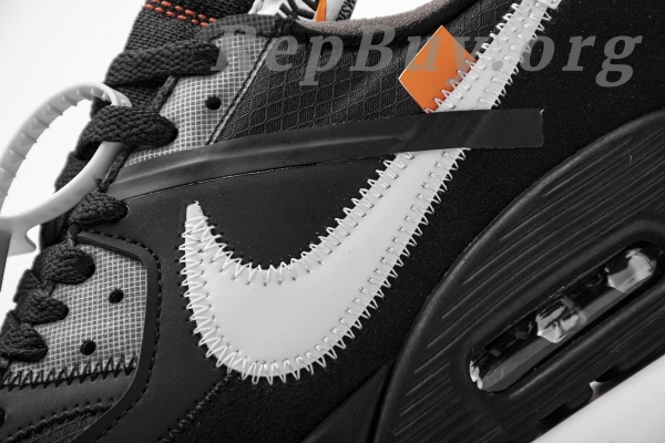 Nike Air Max 90 OFF-WHITE Black AA7293-001 - 图片 28
